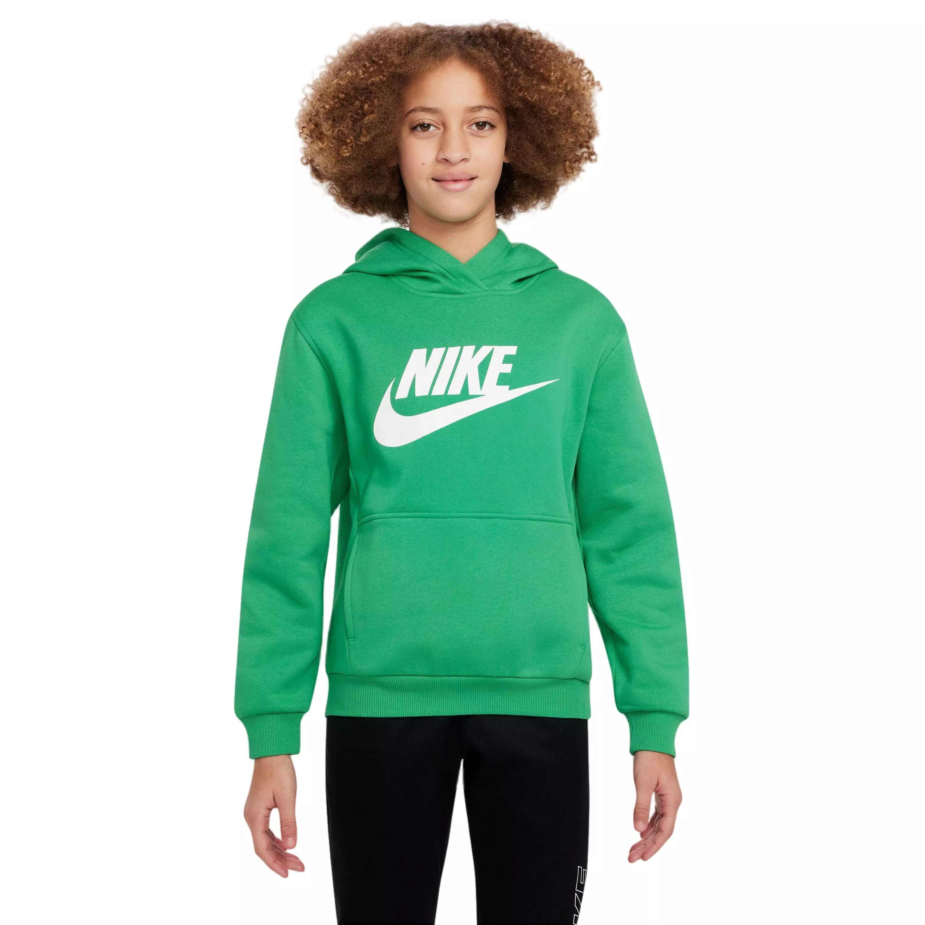 Nike pullover hoodie online green